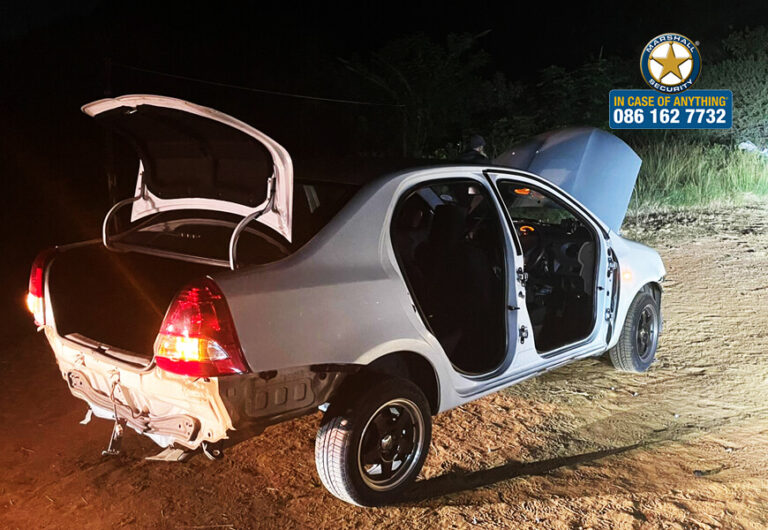 Vehicle Stripped In No Time: Hijacked Etios Found With Doors Gone