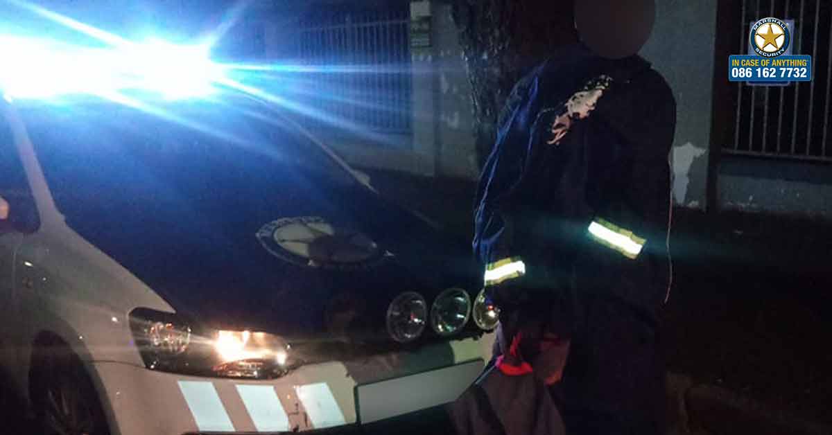 Suspect Caught After Theft Incident - Marshall Security