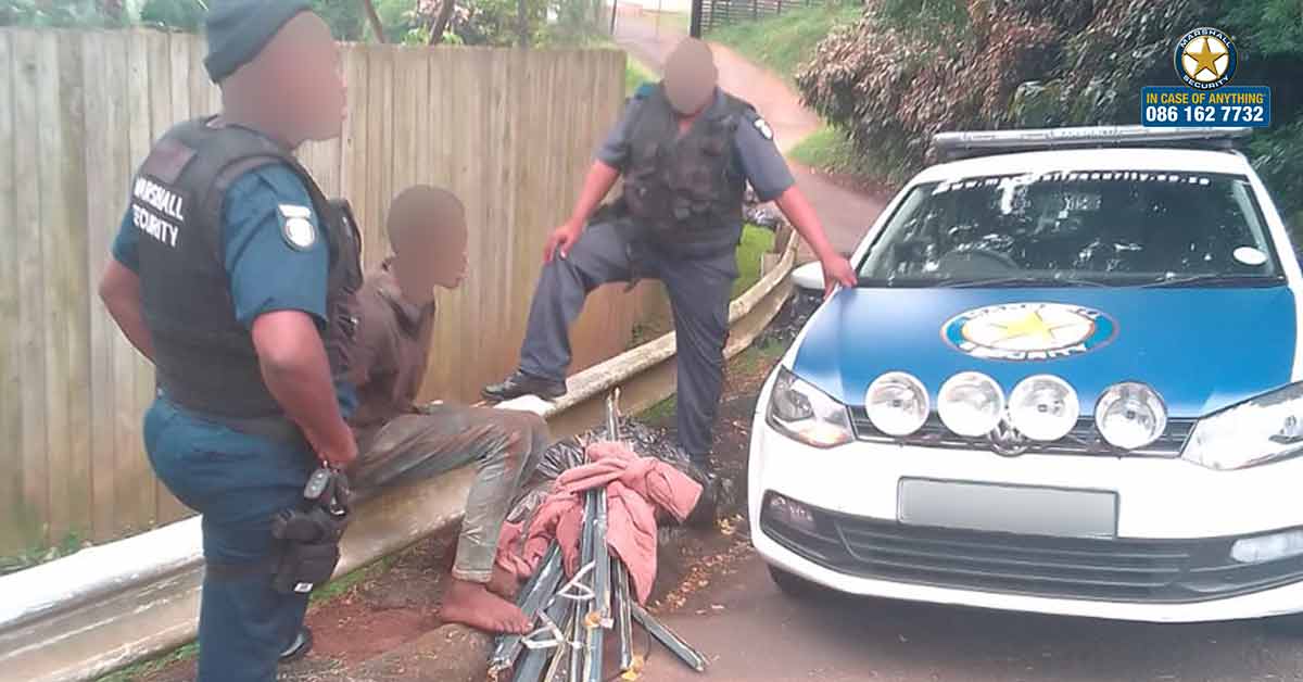 Mid-Morning Takedown: Aluminium Theft Suspect Apprehended - Marshall ...