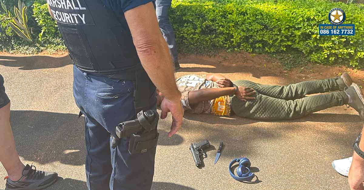 Armed Suspect Apprehended After Terrifying Mugging - Marshall Security