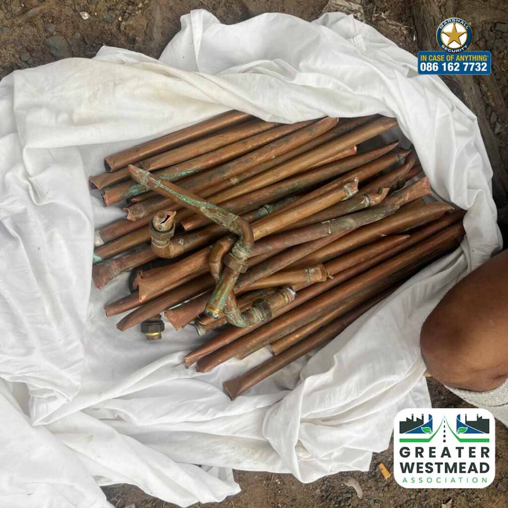 Suspect Caught with Stolen Copper Pipes During Routine Patrol in ...