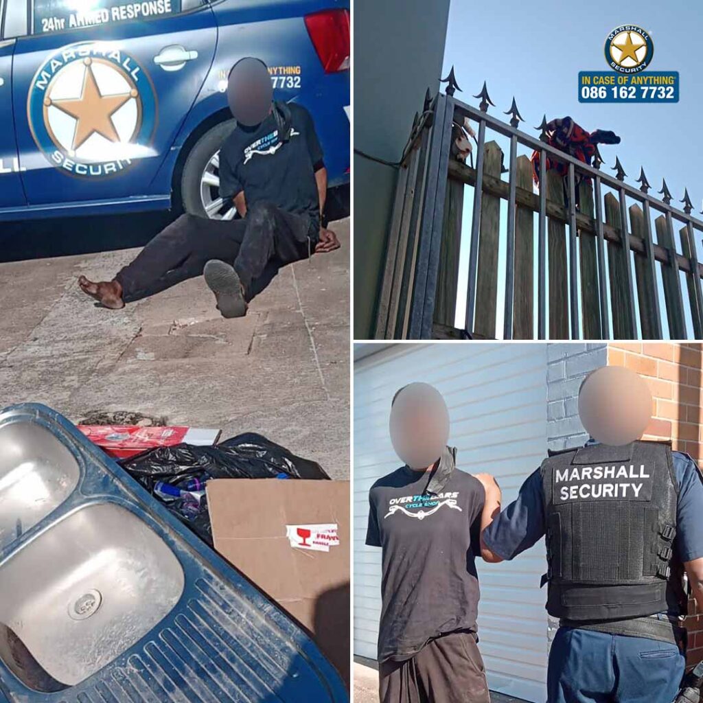 Suspect Caught Red-Handed Carrying Stolen Property After Fence-Hop ...