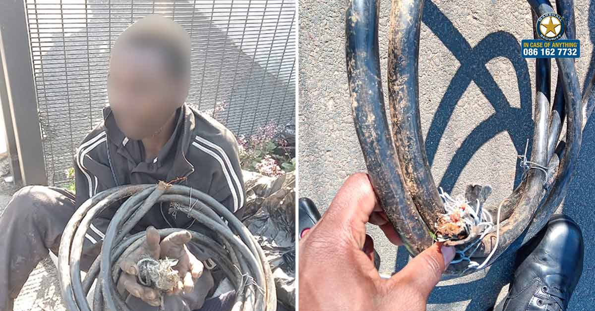 Suspect Arrested After Being Caught with Suspected Stolen Cables ...