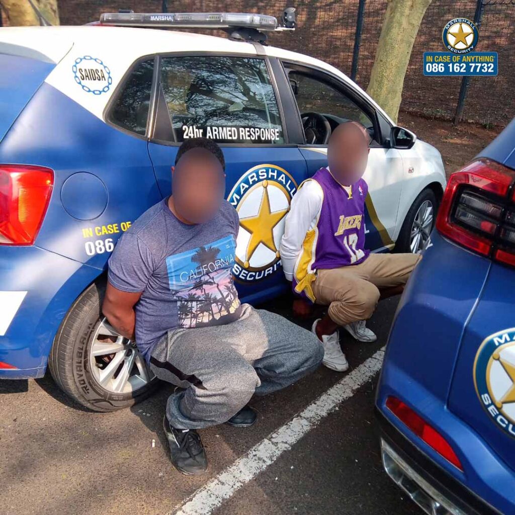 Hub Cap Theft Suspects Caught Red-Handed - Marshall Security