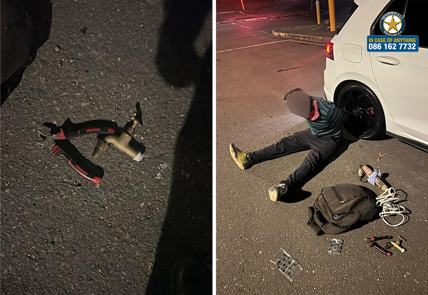 Copper Theft Suspect Arrested After Swift Pursuit: Stolen Items Recovered