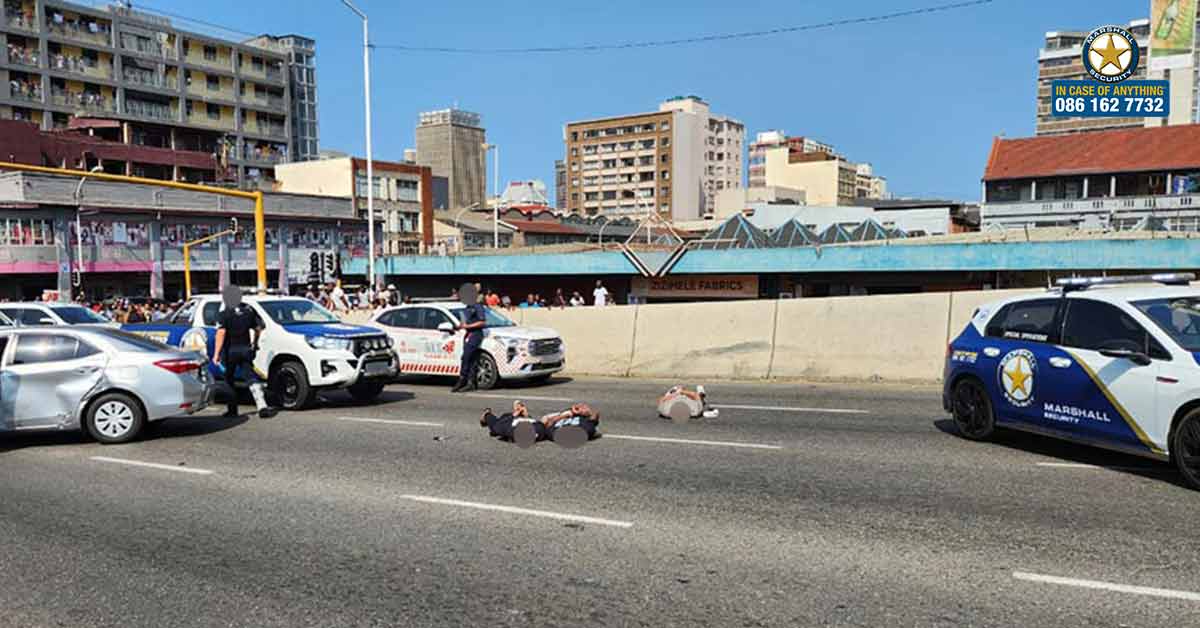 [Watch] Vehicle Theft Suspects Apprehended After High-Speed Chase in Durban