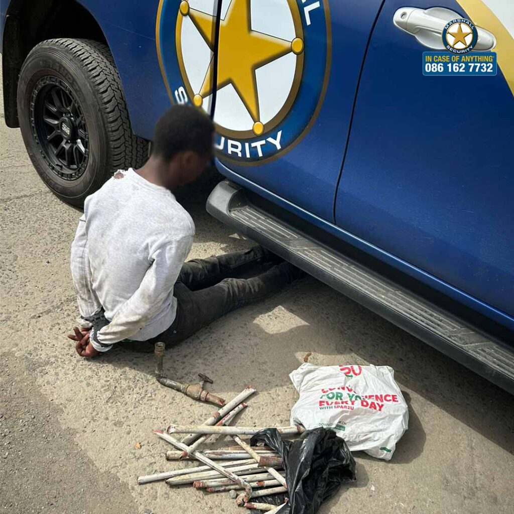Copper Theft Crackdown: Ballito Suspect Arrested by Marshall