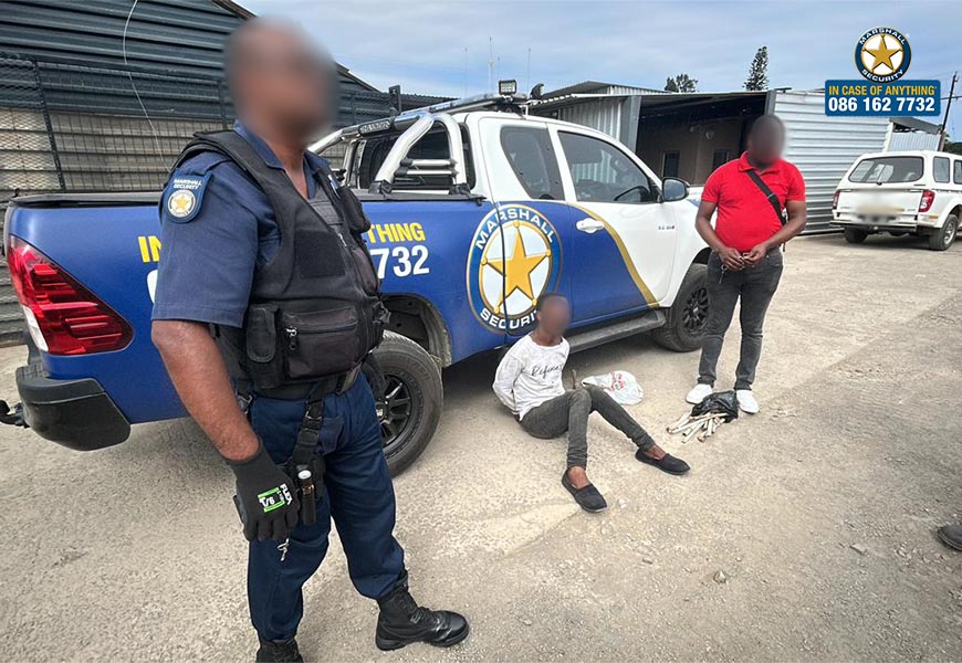 Copper Theft Crackdown: Ballito Suspect Arrested by Marshall