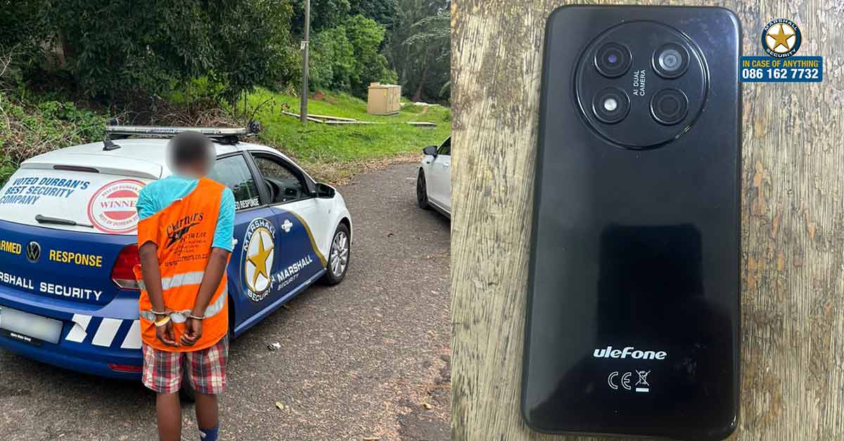 Cell Phone Theft Suspect Arrested After Relentless Marshall Security Search